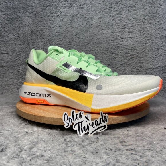 Nike ZoomX Ultrafly Trail Running Size 8.5 Men Vapor Green Laser Orange main image 5